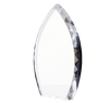 Noble Oval Arrow Crystal Glass Outdoor Sports Customized Personalized Bespoke Logo Golf Trophy Award
