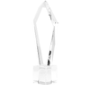 Noble Ace Crystal Glass Ball Outdoor Sports Customized Personalized Bespoke Golf Embedded Trophy Award
