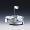 Noble High Quality K9 Crystal Business Gift Sports Awards Custom Bespoke Logo Golf A Hole in One Trophy Hand Craft
