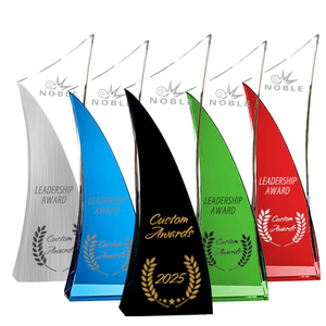Noble Custom Design High Quality Crystal Peak Tower Achievement Awards