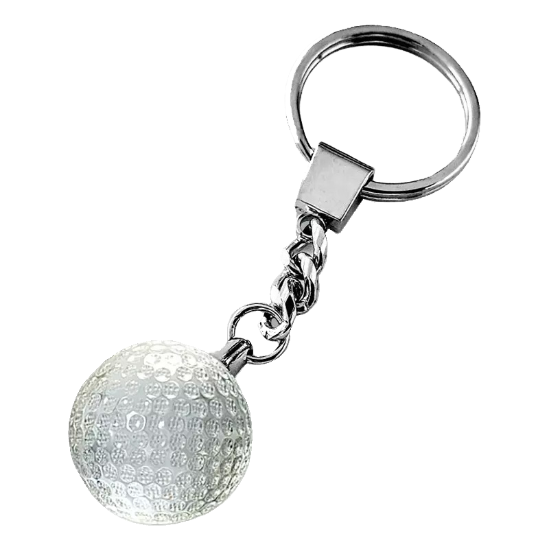 Noble Crystal Key Chain Bottle Stopper Custom Logo Golf Trophy Award