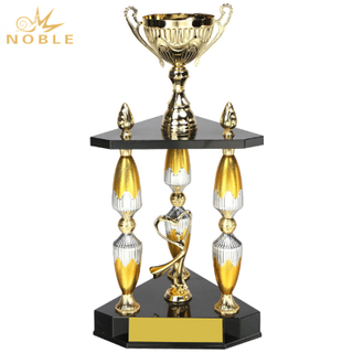 Large Metal Trophy for Dance Championship 