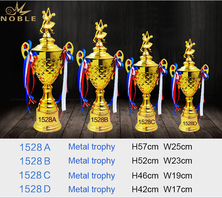 Professional Manufacturer Custom Metal Dance Championship Cup Trophy