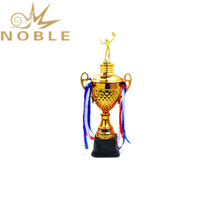 Noble Gold Metal Custom Sports Volleyball Trophy Cups