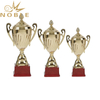 Popular High Quality Championship Cup Metal Trophy with Lid