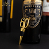Amazon Hot Sell Zinc Alloy Wine Bottle Stoppers As Return Gift for 60 Years Old Parties