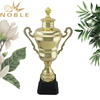 High Quality Gold Plated Metal Judo Trophy for Sports Clubs