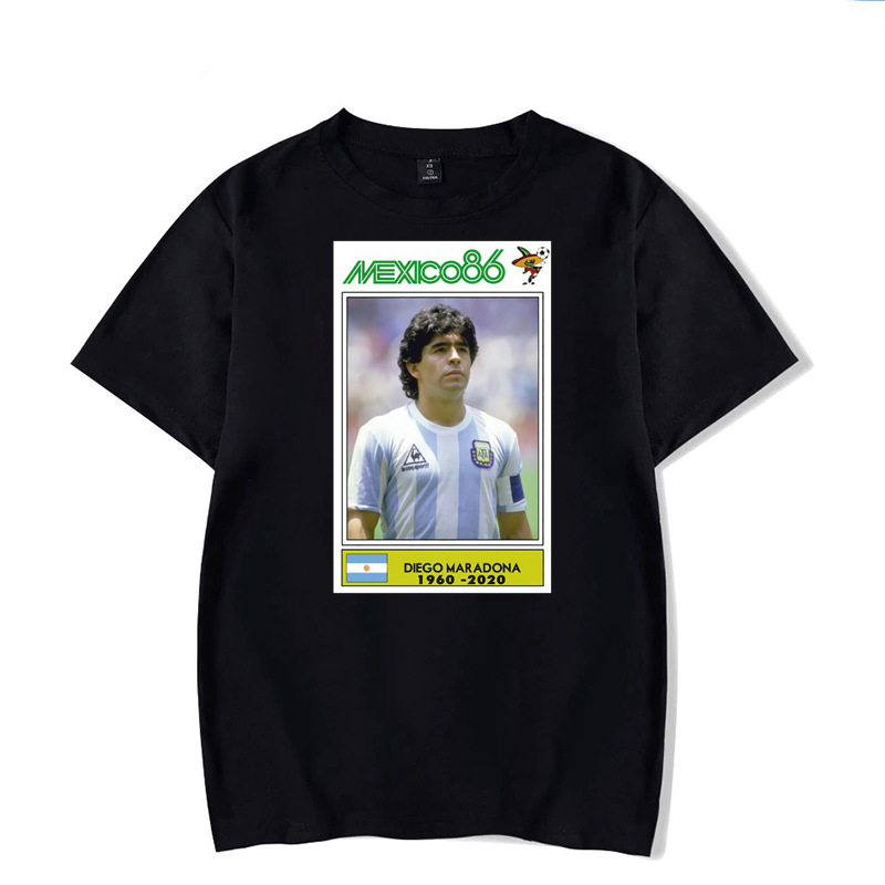 Best Selling Unisex Custom Printing Diego Maradona Souvenir T-Shirt