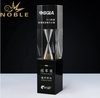 Noble New Design Crystal Cube Award with Hourglass