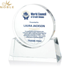 Free Engraving New Design Infinity Optical Crystal Award