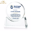 Custom New Design Infinity Optical Crystal Award