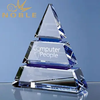Best New Design Custom Engraving Crystal Pyramid Trophy