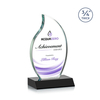 Noble Wholesale Cheap Different Color Options Outdoor Sports Business Gift Custom Personalized Logo Glass Trophy Award Plaque