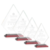 Noble Wholesale Cheap Different Color Options Outdoor Sports Business Gift Custom Personalized Logo Glass Trophy Award Plaque