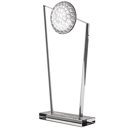 Noble Sword Metal Crystal Glass outdoor Sports Customized Personalized Bespoke Golf Embedded Trophy Award
