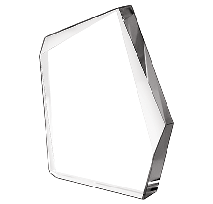 Noble Brink Crystal Glass Outdoor Sports Customized Personalized Bespoke Logo Golf Trophy Award