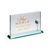 Noble High Quality Glass Business Gift Sports Awards Custom Bespoke Logo Golf A Hole in One Trophy Hand Craft