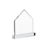 Noble Home Plate Crystal Glass outdoor Sports Customized Personalized Bespoke Logo Golf Trophy Award