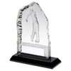 Noble Manufacturer Crystal Glass Outdoor Sports Gift Customized Personalized Bespoke Logo Golf Trophy Award Hand Craft