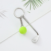 Noble High Quality Business Gift Sports Awards Custom Bespoke Logo Golf A Hole in One Trophy key Chain