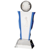Noble Manufacturer Golf Ball Crystal Outdoor Sports Gift Customized Personalized Bespoke Logo Golf Trophy