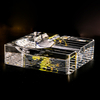 Noble Optical Crystal Award Trophy Award Custom Logo Business Office Gift Ashtray Hand Craft