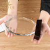 Noble High Quality Diamond Cutting Crystal Plaque Award with Custom Base 