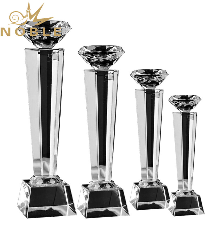 High Quality Souvenir Business Gift Crystal Diamond Award 
