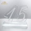 Custom Made Crystal 50 Years Anniversary Trophy Award