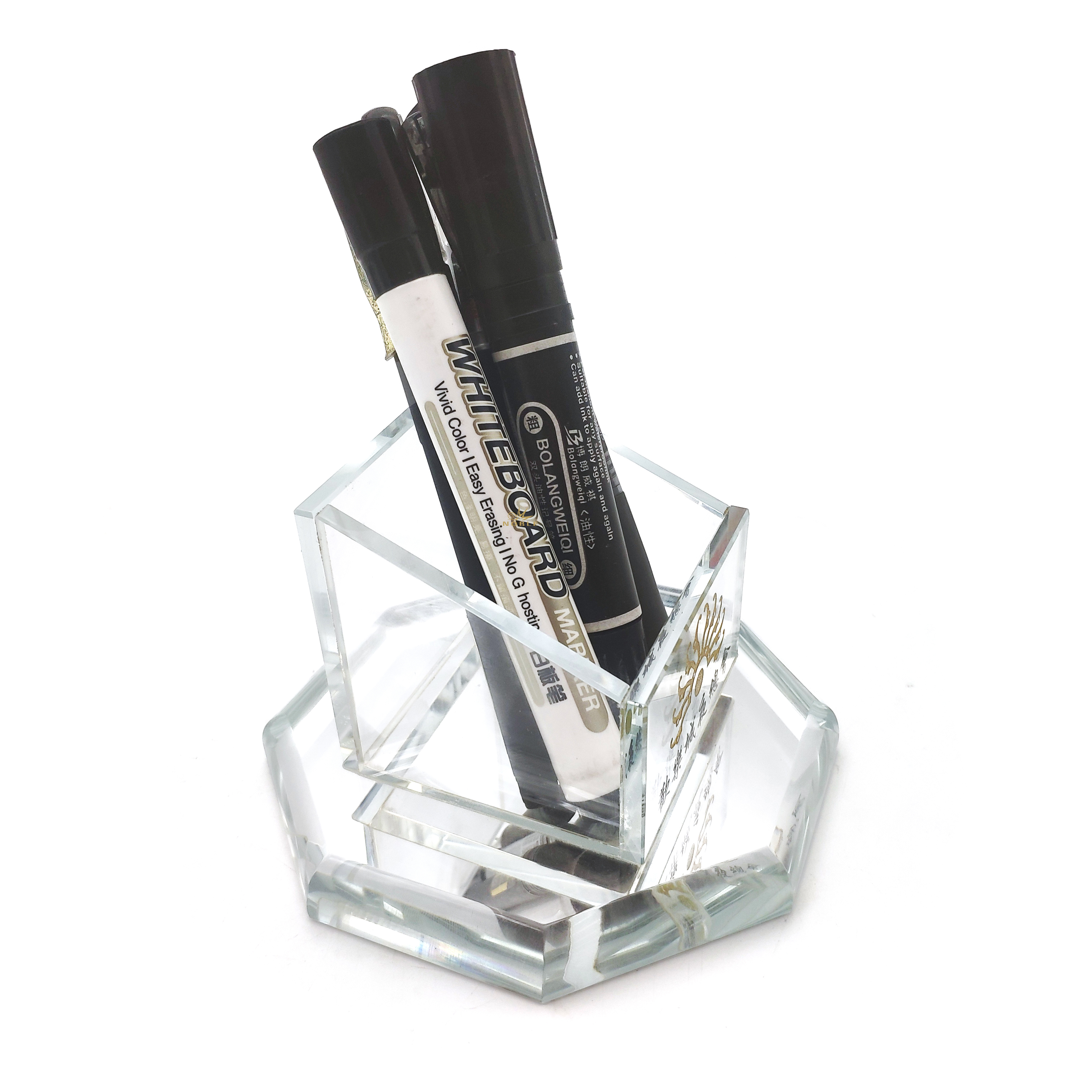 Popular Best Selling Custom Crystal Pen Holder with Your Logo Engraved