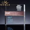 New Design Custom Engraving K9 Crystal Cube Award with Wooden