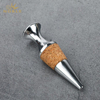 Custom Zinc Alloy Wine Bottle Stopper Metal Cork Stopper