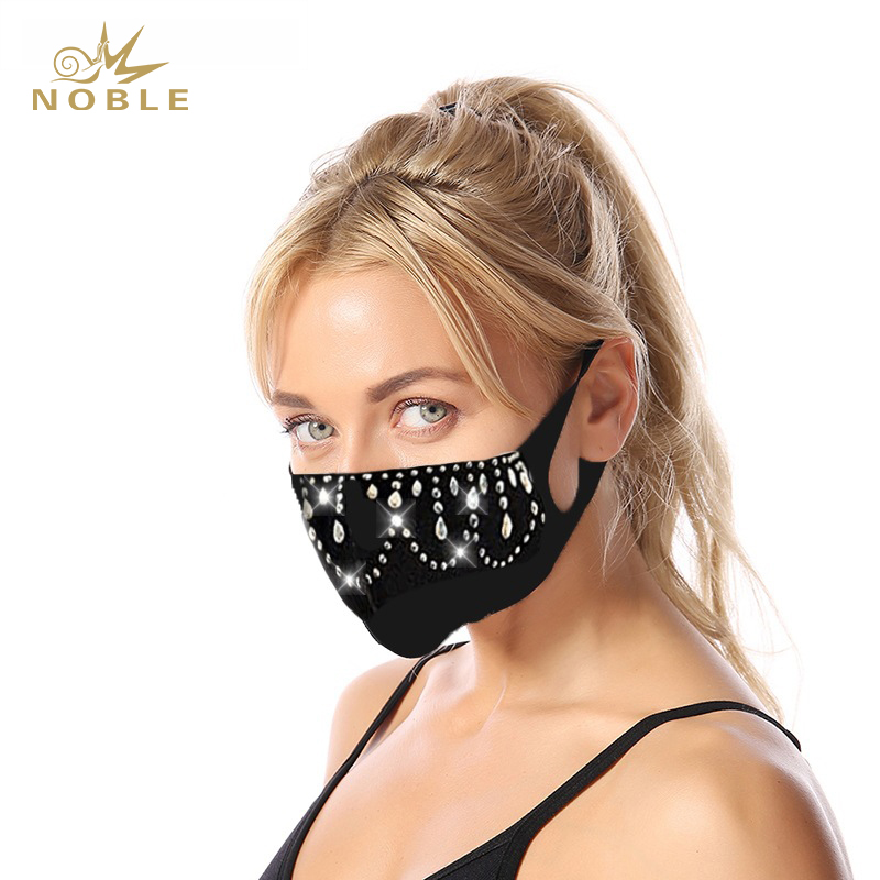 Best Selling Women's Rhinestone Fashionable Face Decoration Party Mask