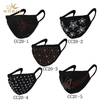 Custom Design Rhinestone Decoration Party Reusable Face Mask
