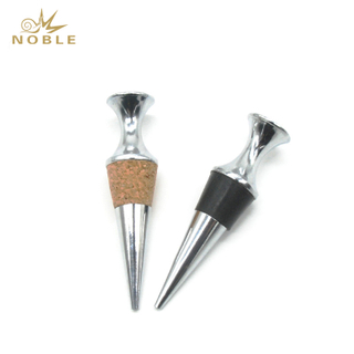 High Quality Custom Metal Wedding Return Gifts Favor Wine Bottle Stopper For Guest Wedding Souvenirs