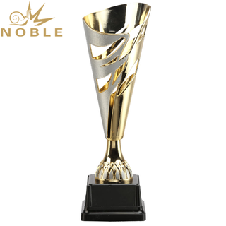 New Design Gold And Silver Metal Champion Trophy 