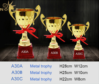 Classic Gold Metal Cup Award