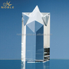 Custom Engraving Crystal Star Column Award
