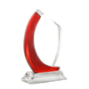 High Quality Elegant Red Crystal Award Plaques