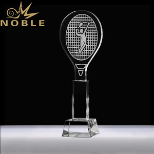 Best Selling High Quality Custom Crystal Tennis Award Sports Trophy