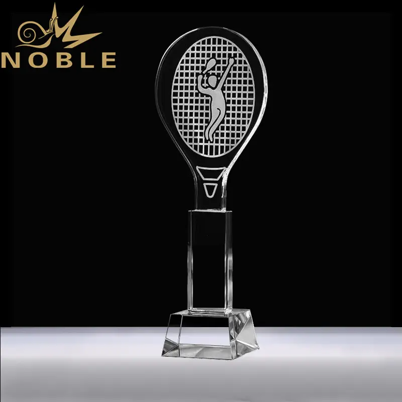 Best Selling High Quality Custom Crystal Tennis Award Sports Trophy