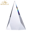 Free Engraving Blank Crystal Pyramid Custom Crystal Trophy