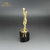 Hot Selling Metal Male Basketball Figurine Sports Champion Basketball Trophy