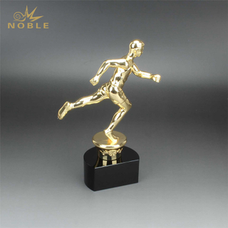 Free Mold Design Metal Sports Figurine Award Custom Marathon Running Souvenir Trophy