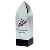 Noble Manufacturer Wholesale UK Gift Personalized Sports Soccer Tower Crystal Trophy Award