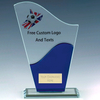 Noble Manufacturer Wholesale Glass Plaque With Custom Printing Logo UK Gift Personalized Sports Soccer Trophy Award 