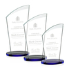 Noble Wholesale Cheap Different Color Options Outdoor Sports Business Gift Custom Personalized Logo Glass Trophy Award Plaque