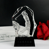 Noble Manufacturer Crystal Glass Outdoor Sports Gift Customized Personalized Bespoke Logo Golf Trophy Award Hand Craft