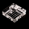 Noble Optical Crystal Award Trophy Award Custom Logo Business Office Gift Ashtray Hand Craft