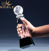 Custom 3d Laser Engraving Crystal Sports Trophy 